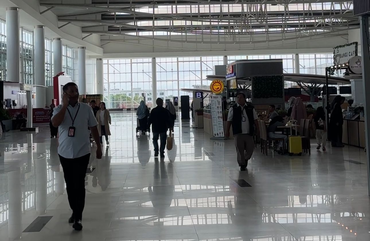 18 Ribu Penumpang Padati Arus Balik di Bandara SAMS Sepinggan