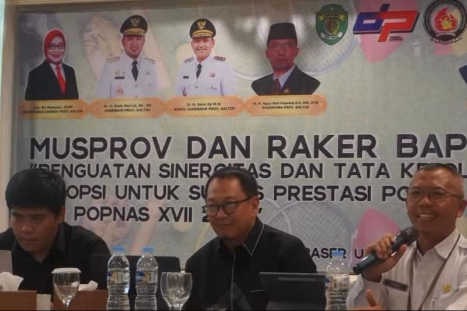 Dispora Kaltim Kukuhkan Komitmen Pembinaan Atlet Pelajar Lewat Musprov Bapopsi