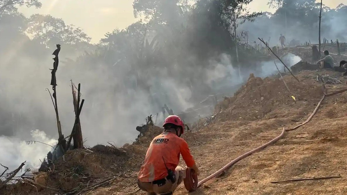 BPBD Mahulu Tidak Melarang Warga Bakar Lahan, Tapi Harus Koordinasi