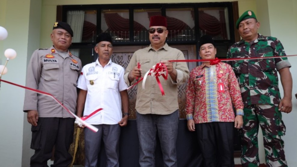 Kantor Baru Desa Kahala Diresmikan, Bupati Edi Harap Pelayanan Meningkat