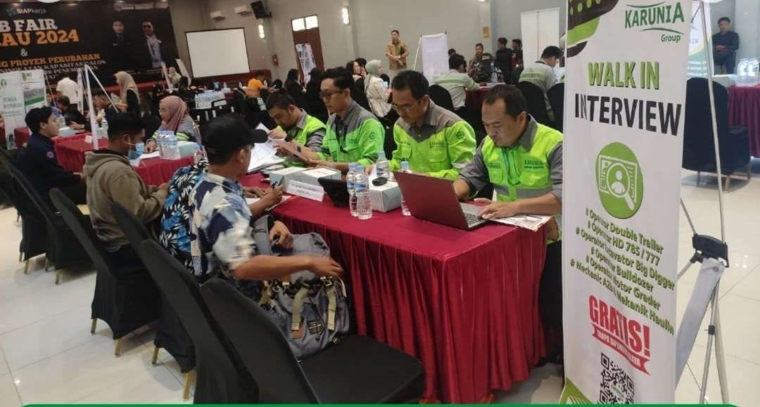 1.267 Pencari Kerja di Berau Mendaftar di 20 Perusahaan