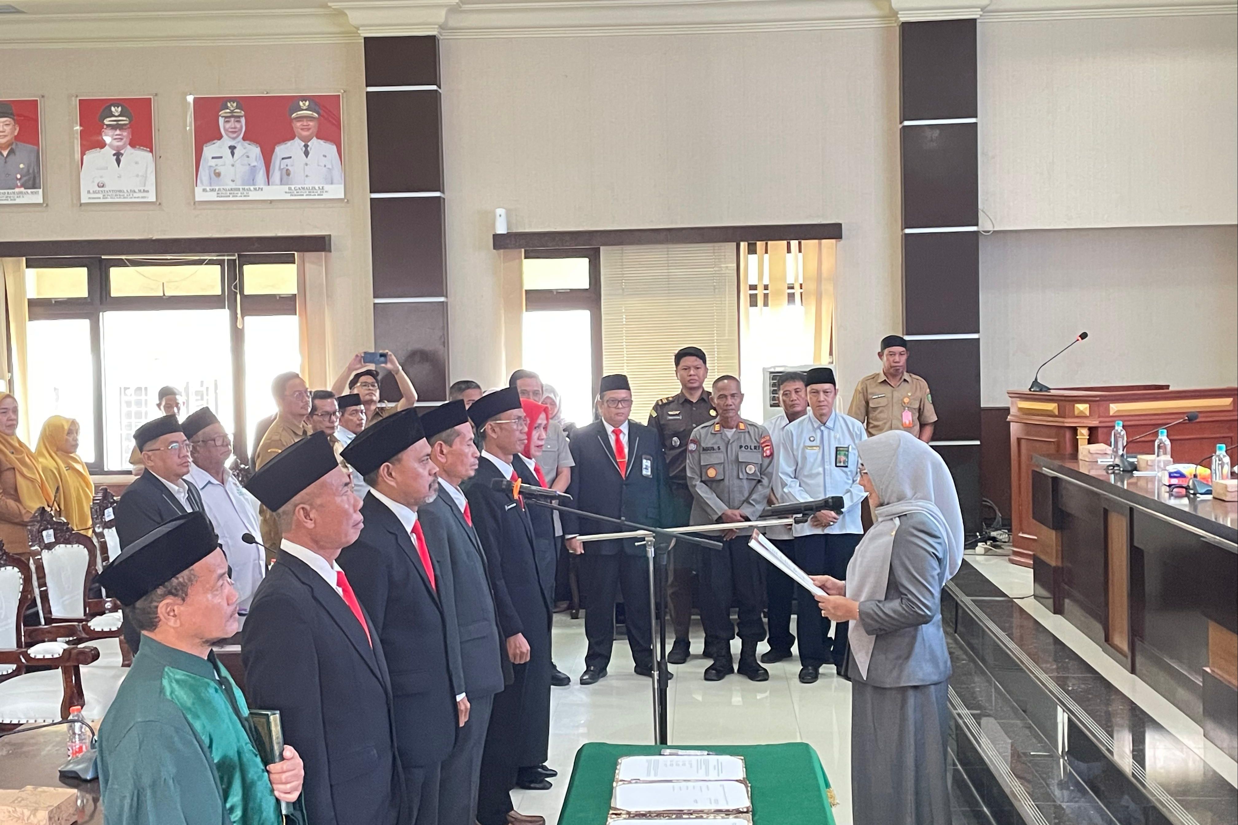 Pimpinan Baznas Berau Dilantik, Bupati Berharap Agar Amanah dalam Mengelola Dana Umat