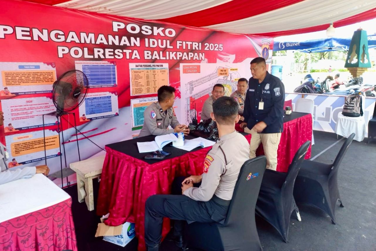 Operasi Ketupat Berakhir, Polresta Balikpapan Layangkan 745 Teguran, 50 Tilang, Mayoritas Roda 2