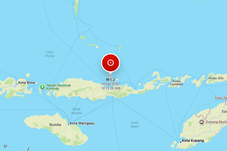 Gempa M5,2 Kembali Guncang NTT, BMKG Ingatkan Waspada Gempa Susulan