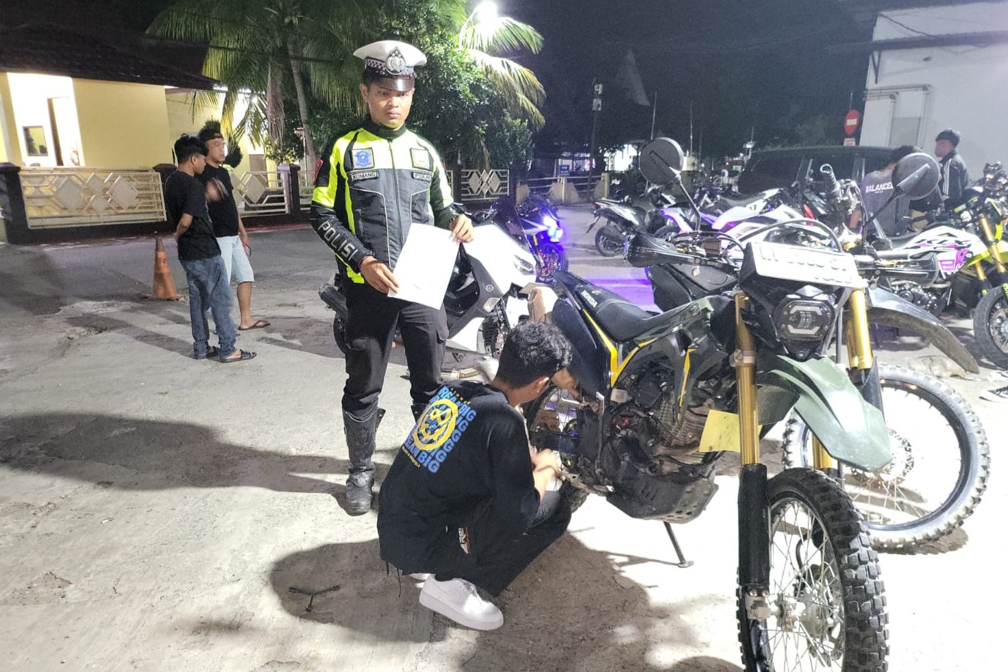 Banyak Laporan Balap Liar, Polres Berau Tingkatkan Patroli Rutin