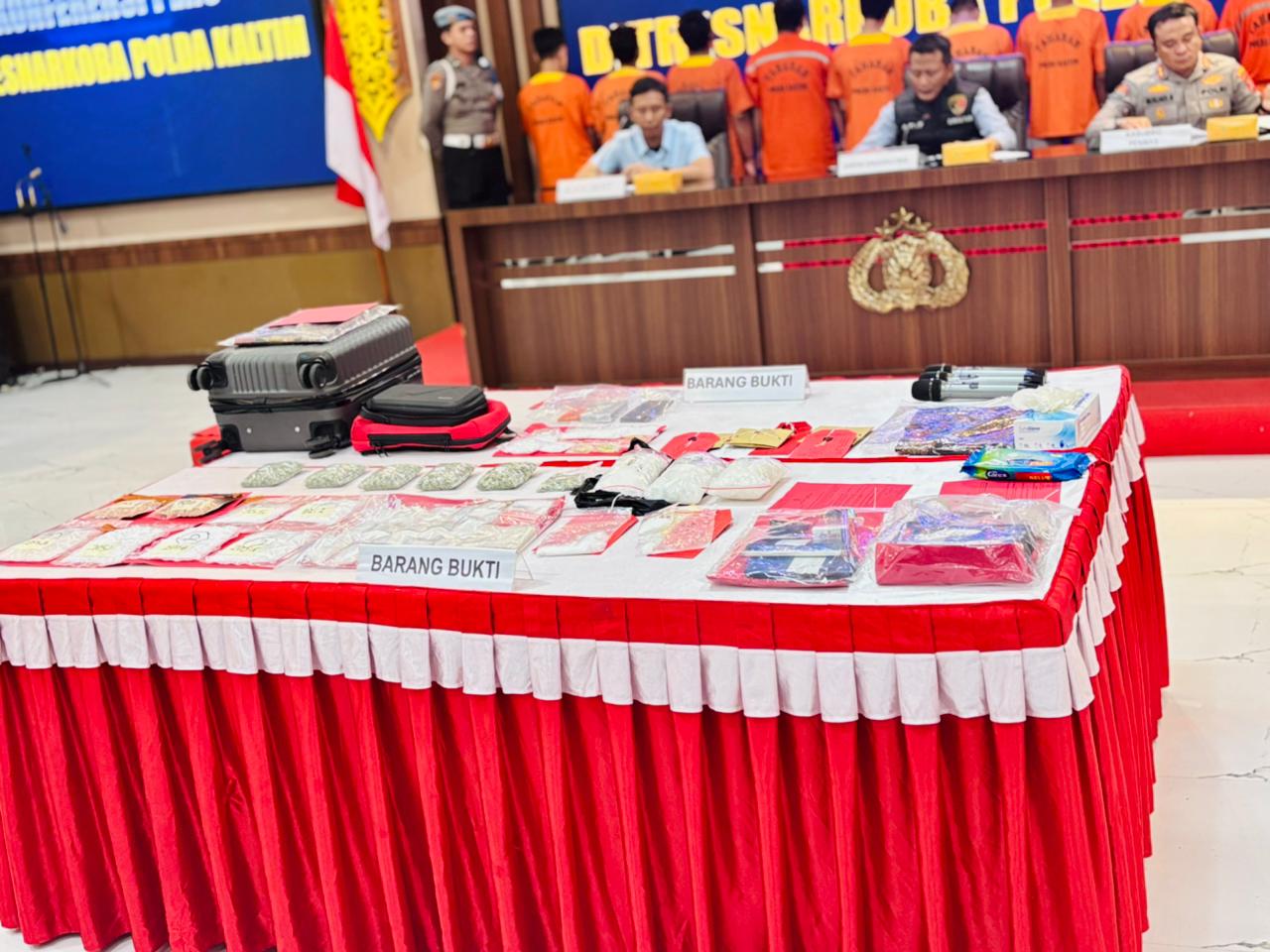  Sindikat Narkoba Asal Sumut Tertangkap di Balikpapan