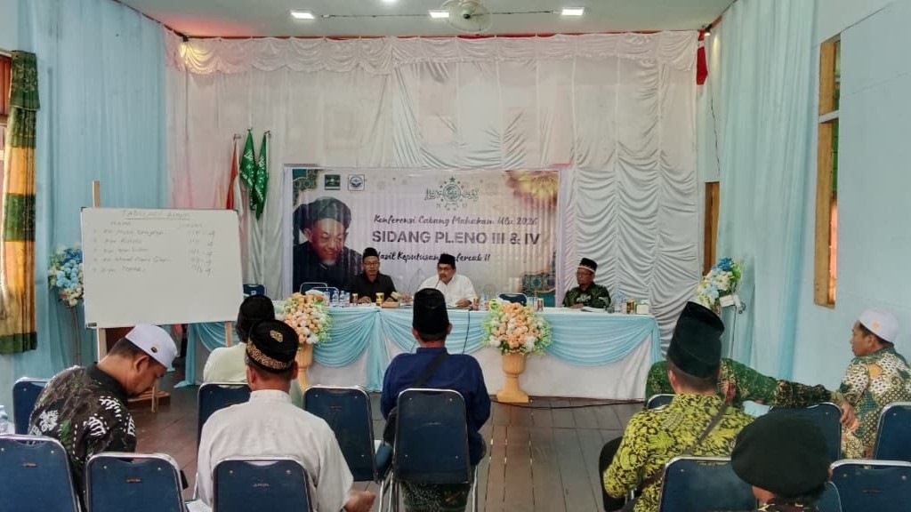 Konfercab II NU Mahulu: Rad Dhuha Sujono Terpilih Aklamasi