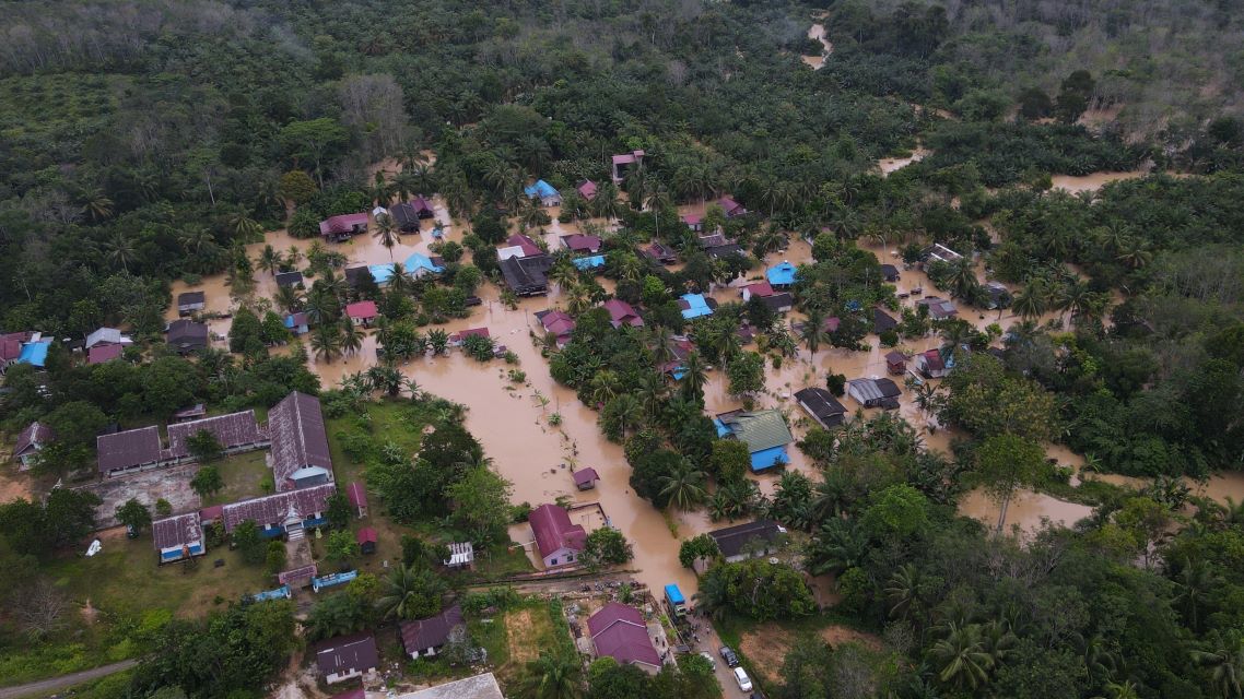 Sungai Riko Meluap, Banjir Rendam 1 Desa di PPU, 457 Jiwa Terdampak
