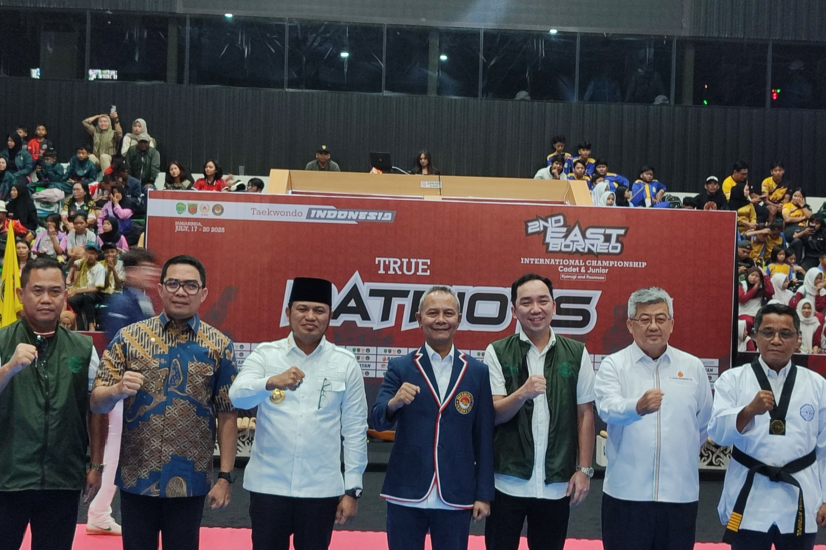 Kejuaraan Taekwondo Internasional Digelar di Samarinda, Diikuti 920 Peserta dari 15 Provinsi dan 3 Negara