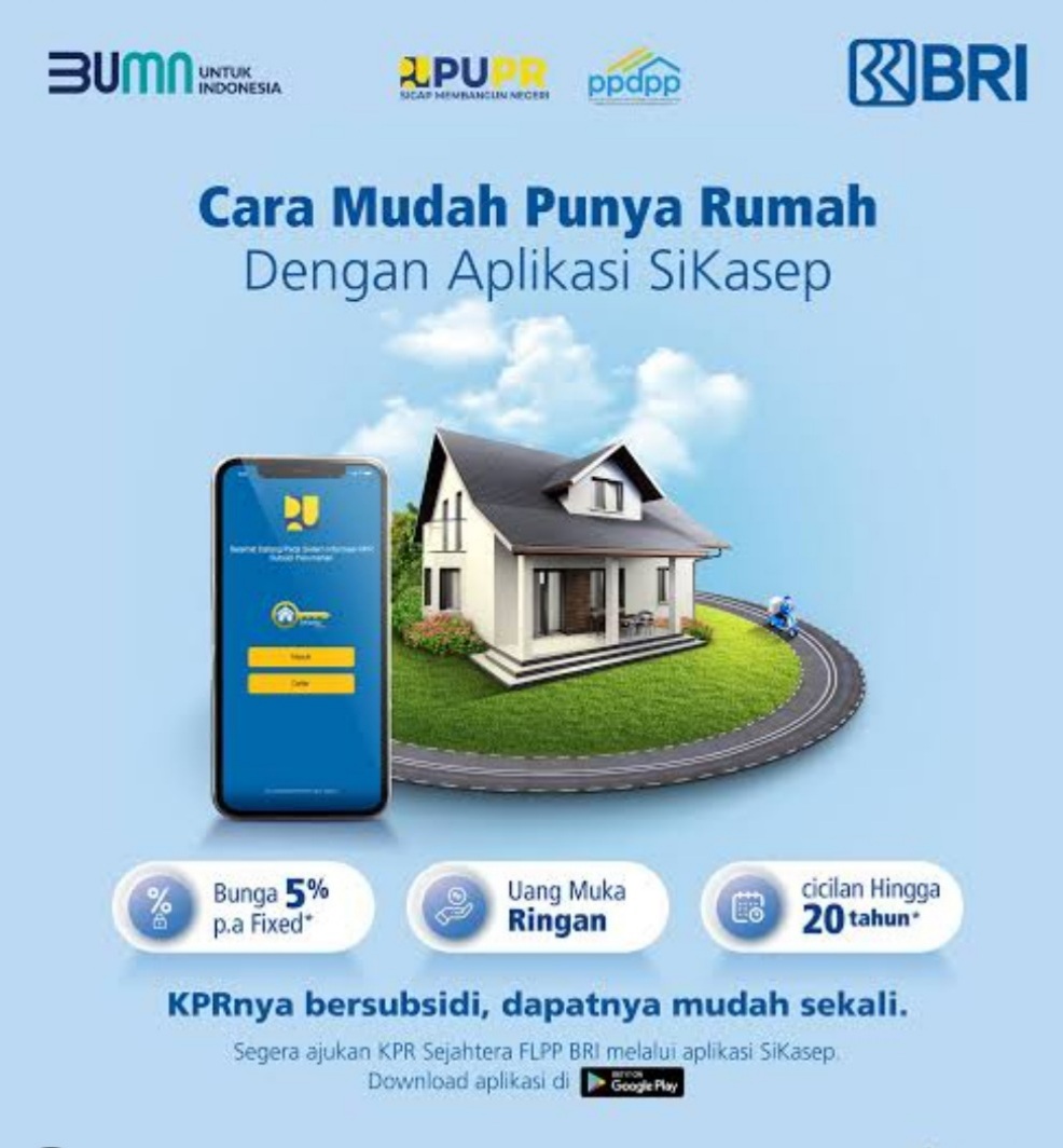 KPR di Bank BRI Mudah dan Cicilan Ringan