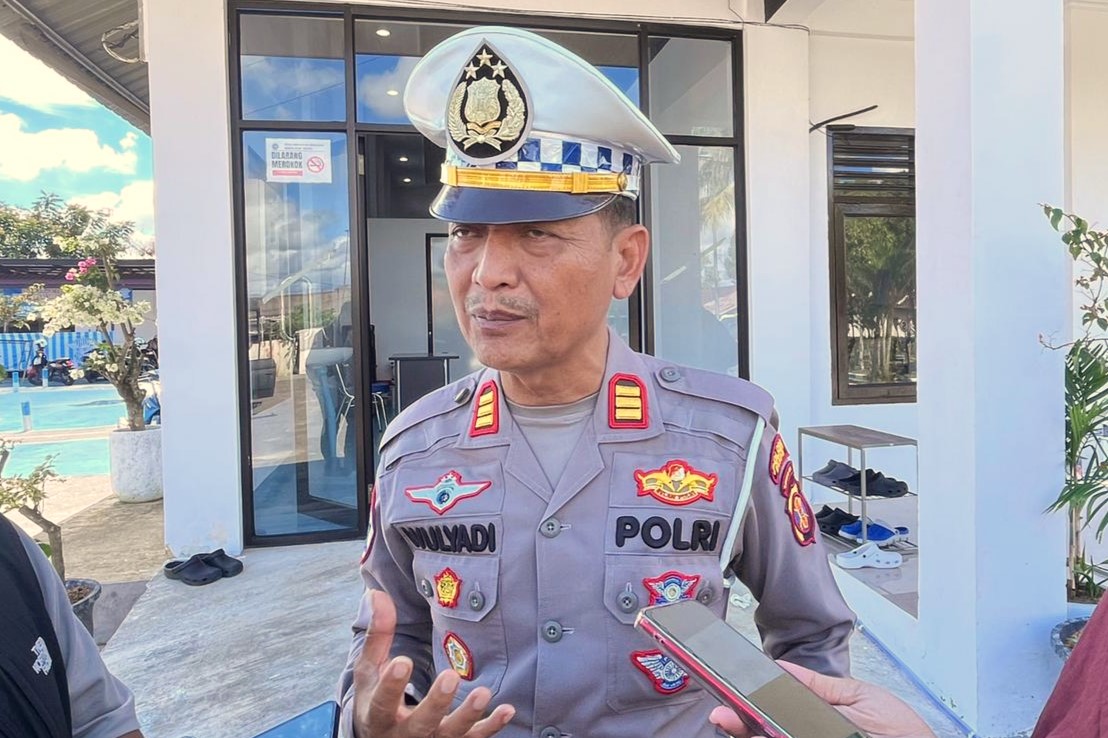 Sambut Nataru, Satlantas Polres Berau Perketat Jam Operasional Truk Besar