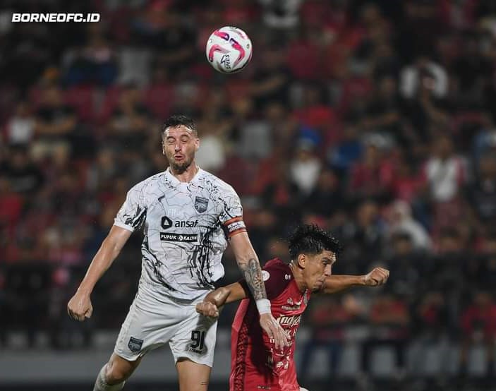Borneo FC Lupa Cara Menang Meski Unggul Jumlah Pemain dari Bali United