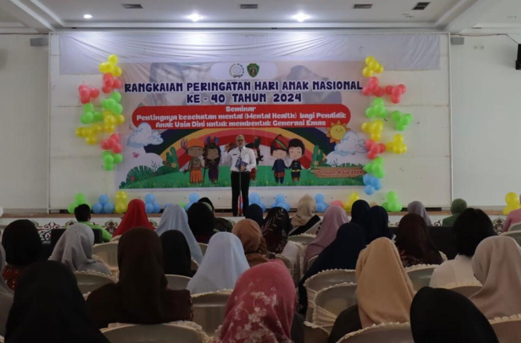 Peringati Hari Anak, PP PAUD Gelar Seminar Pendidikan serta Lomba Menggambar dan Mewarnai