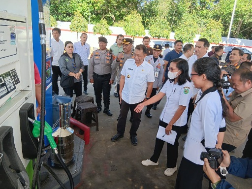 Pastikan Takaran BBM Sesuai Standar, Pemkab Kubar Gelar Sidak ke SPBU dan APMS
