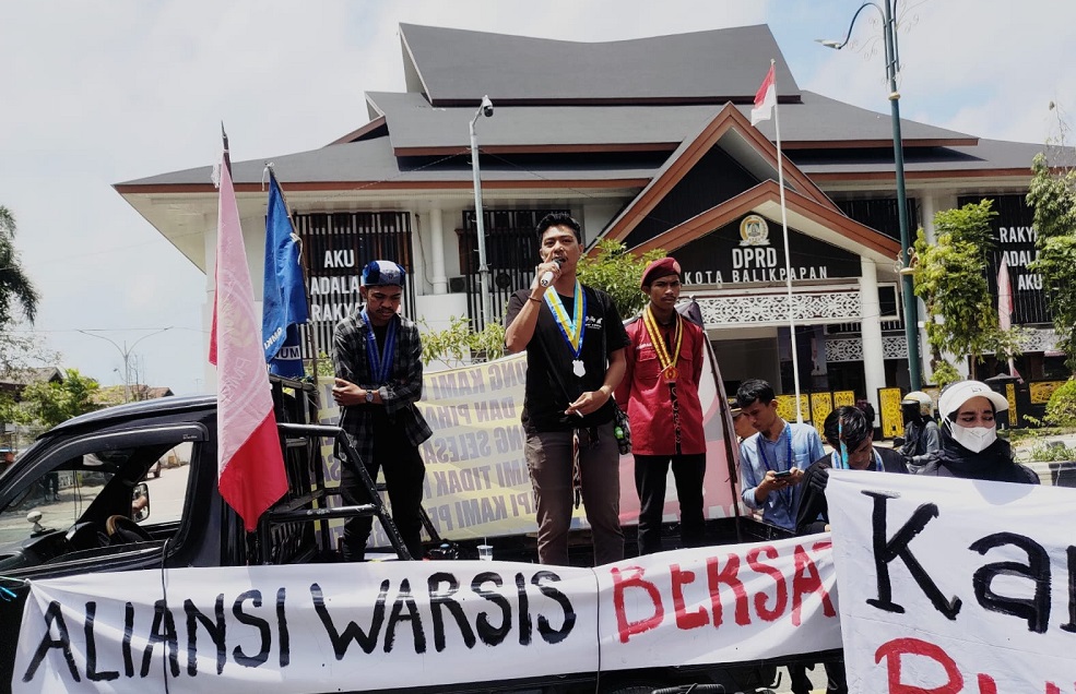 Mahasiswa: Wibawa DPRD Balikpapan Hilang di Depan Kontraktor PT Fahreza