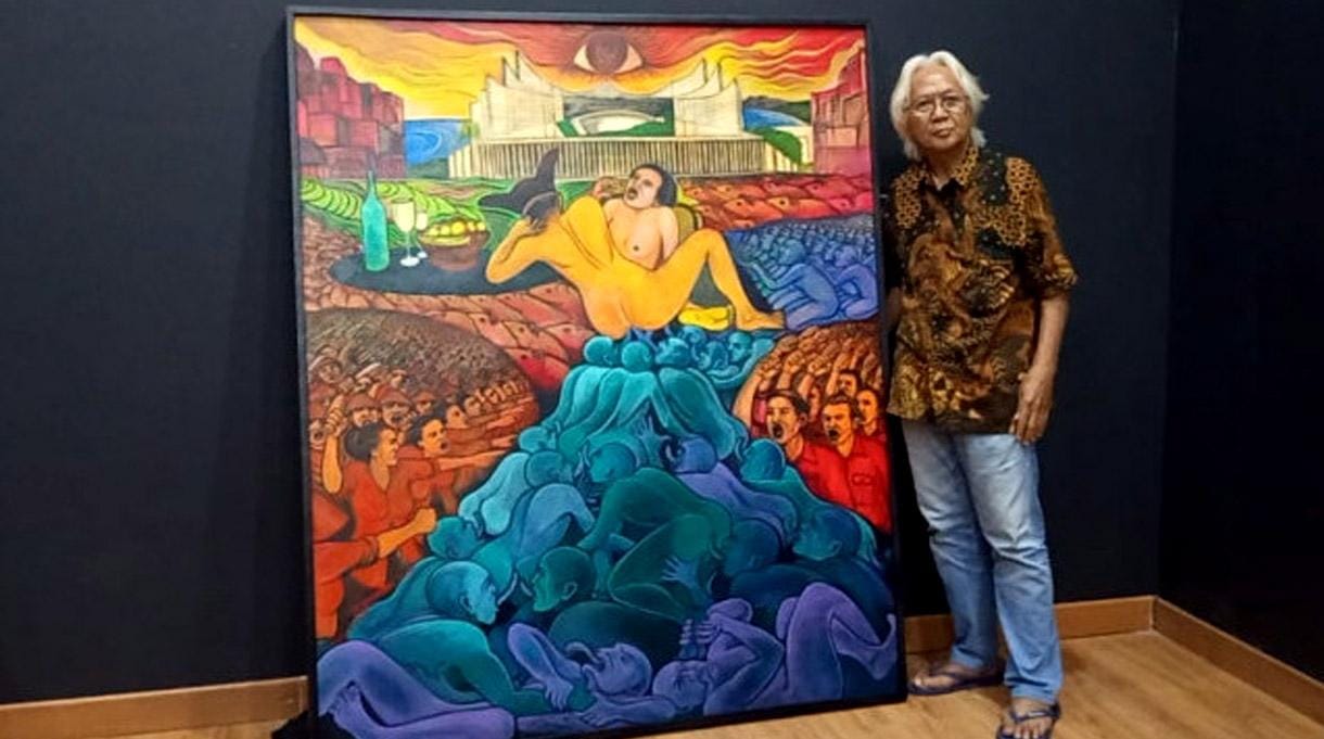 Galeri Nasional Batalkan Pameran, Yos Suprapto Dapat Tawaran dari Galeri Internasional