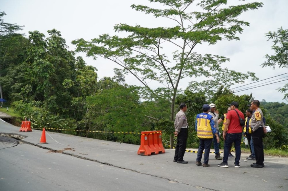 Akses Menuju IKN Terdampak Longsor, Satlantas Kukar Siapkan Rekayasa Lalin