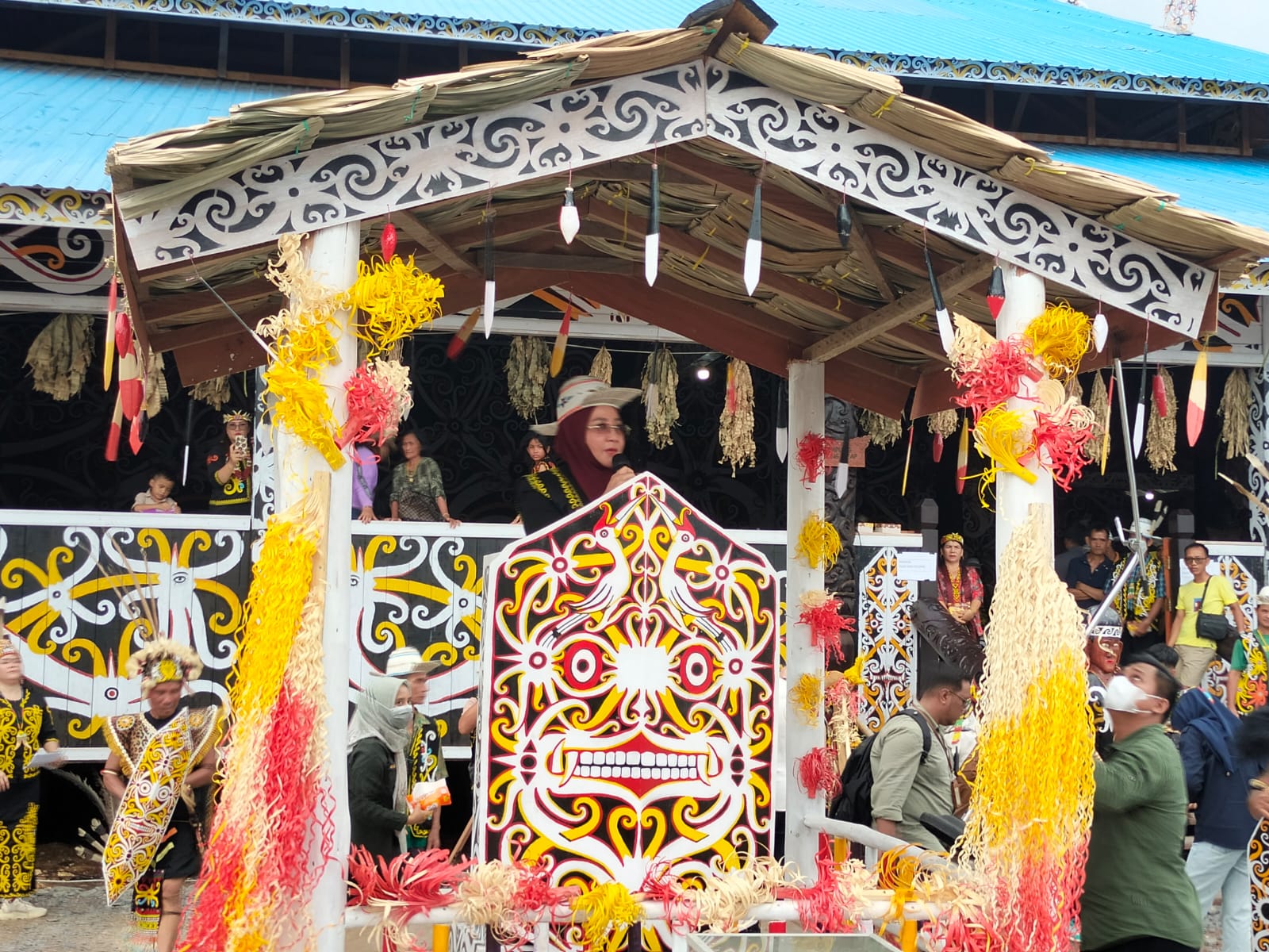 Bupati Ingin Pemkab dan Suku Dayak Lepoq Beriringan Jaga Pertumbuhan Sosial Budaya 