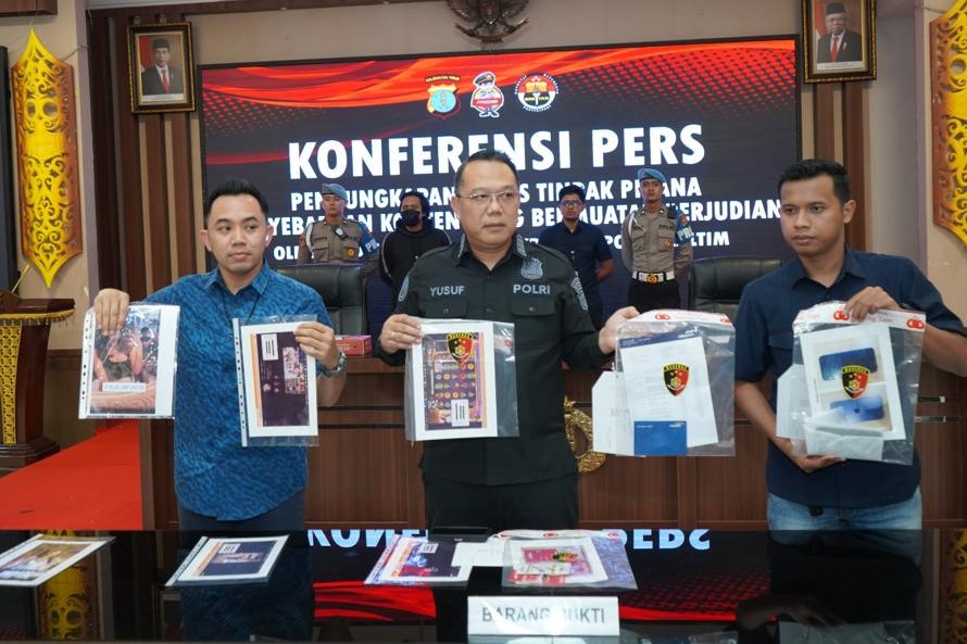 Promosi Judi Online, Pria asal Samarinda Ditangkap Ditreskrimsus Polda Kaltim