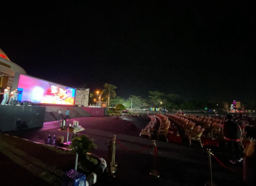 Gelar Nobar Timnas Indonesia vs Uzbekistan di BSCC Dome Balikpapan, Walikota Balikpapan Turut Libatkan UMKM