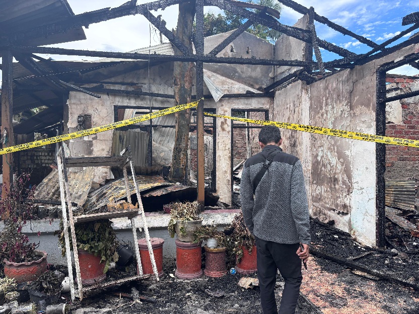  Sepasang Lansia Tewas Terpanggang saat Kebakaran di Sepinggan Balikpapan 