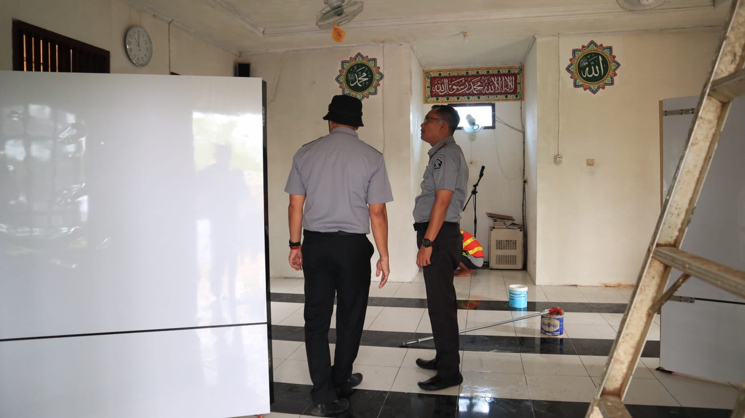 Rutan Tanah Grogot Restorasi Musala di Hari Bhakti Kemenimipas