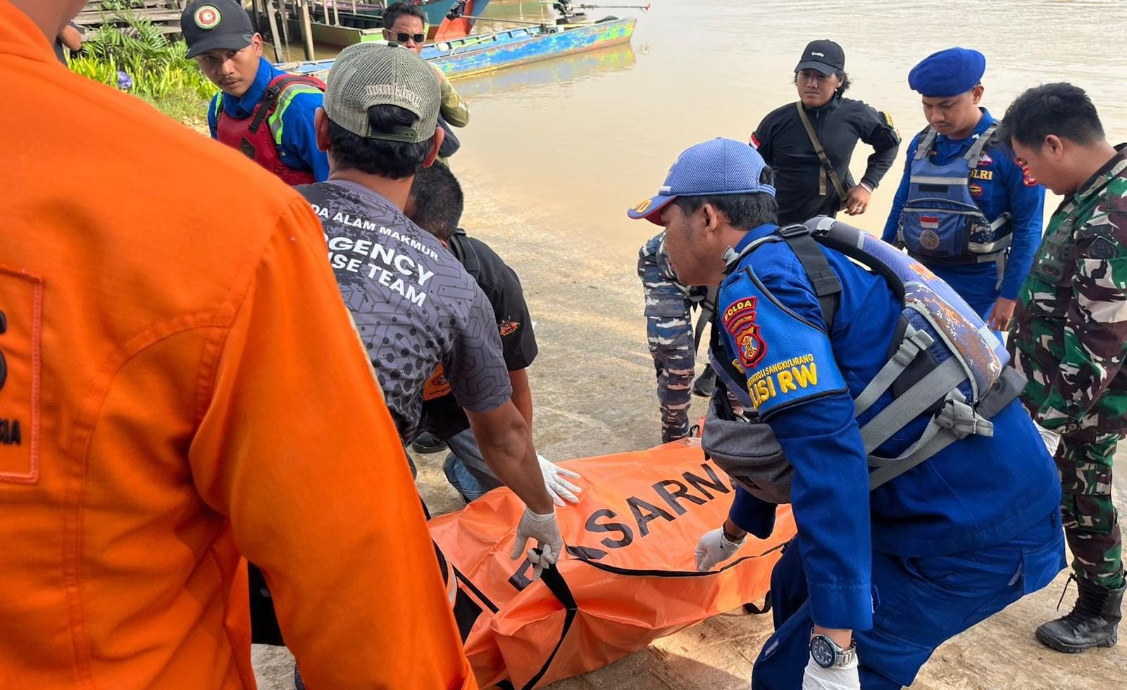Korban Terakhir Tenggelam di Sungai Sempayau Ditemukan, Operasi SAR Resmi Ditutup