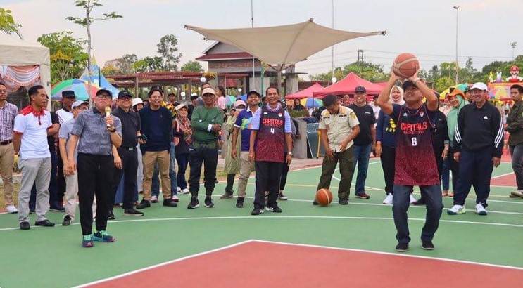 Liga Basketball Pertama di Kabupaten PPU Resmi Dimulai