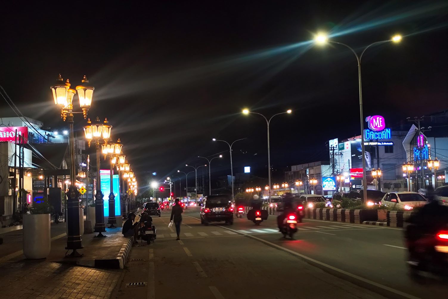 Estetik, Wajah Baru Jalan MT Haryono Balikpapan Dipuji Warganet