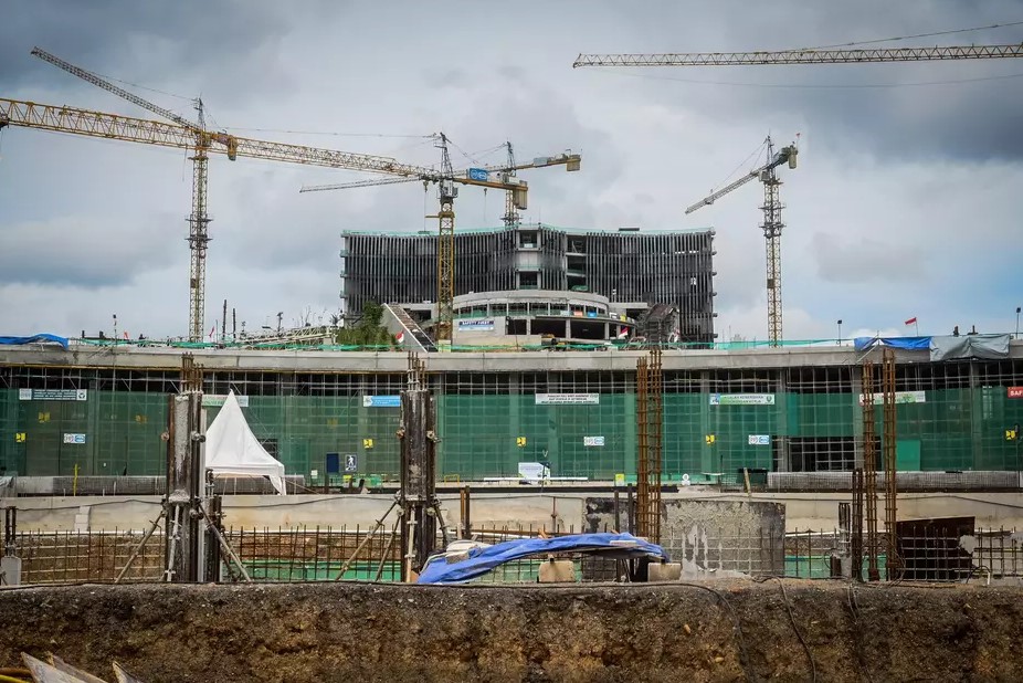 Optimis Juli Bisa Pindahan, Pembangunan Istana Negara di IKN Sudah Tahap Pengerjaan Interior