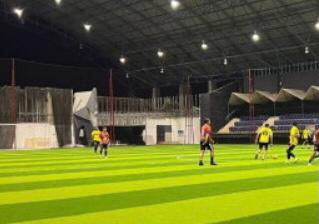 Dispora Kukar Renovasi Lapangan Mini Soccer, Fasilitasnya Ditambah Cafe dan Lapangan Voli