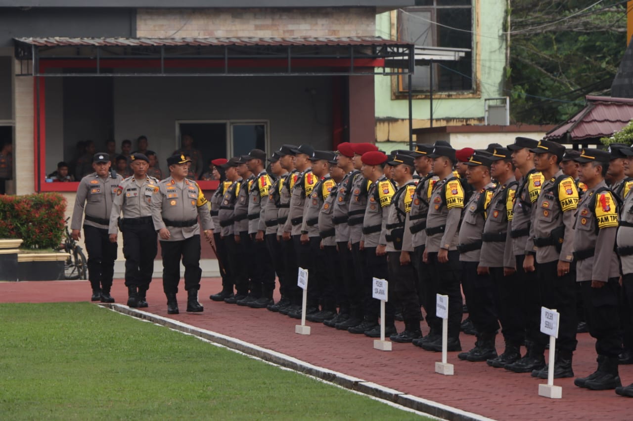 Polres Kukar Kerahkan 550 Personel untuk Amankan Hari Pencoblosan