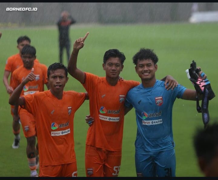 Borneo FC Junior U-18 Menatap Optimistis Ukir Sejarah di Babak Final