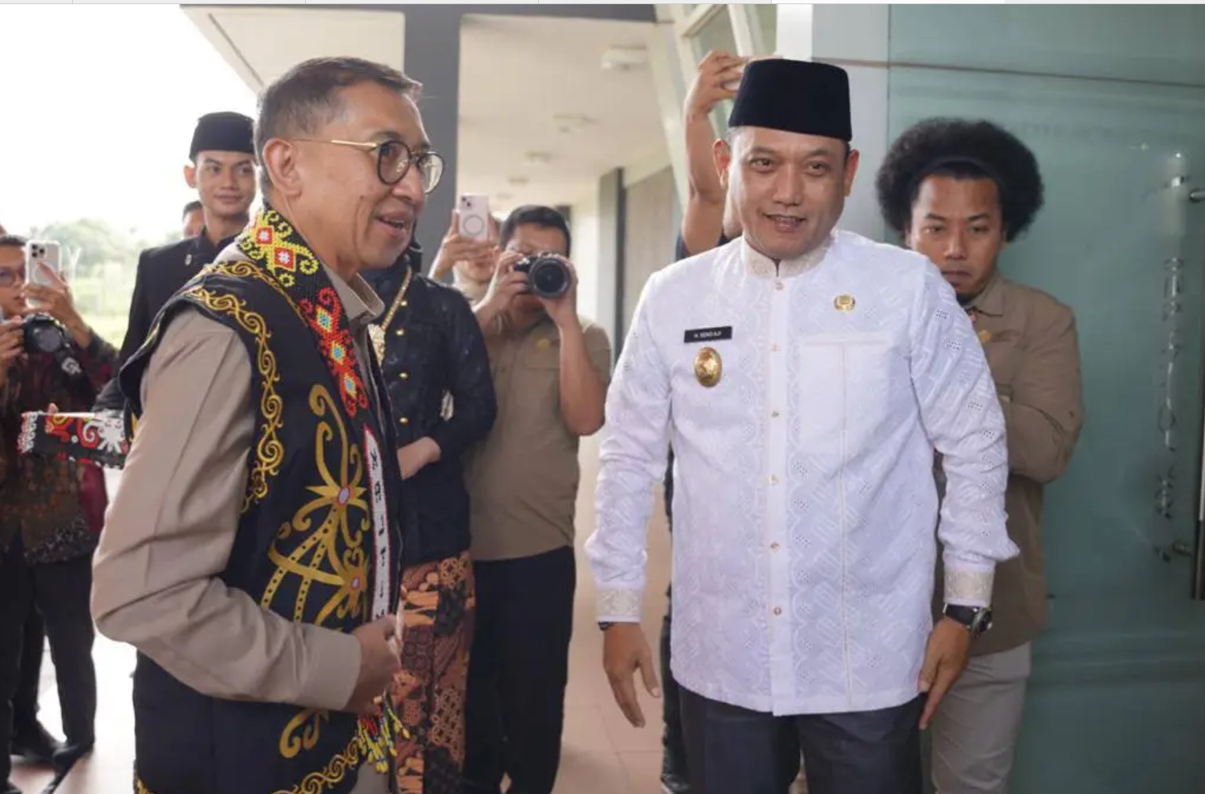 Wagub Kaltim Sambut Menteri Kebudayaan RI di Samarinda