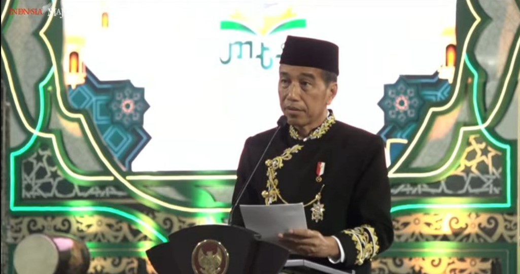 Buka MTQN XXX di Samarinda, Jokowi Sentil Keberadaan Medsos Kalahkan Media Mainstream