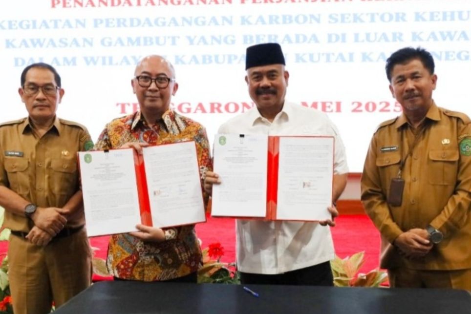 Kukar Gandeng Investor Hijau, Perdagangkan Karbon di Lahan Gambut