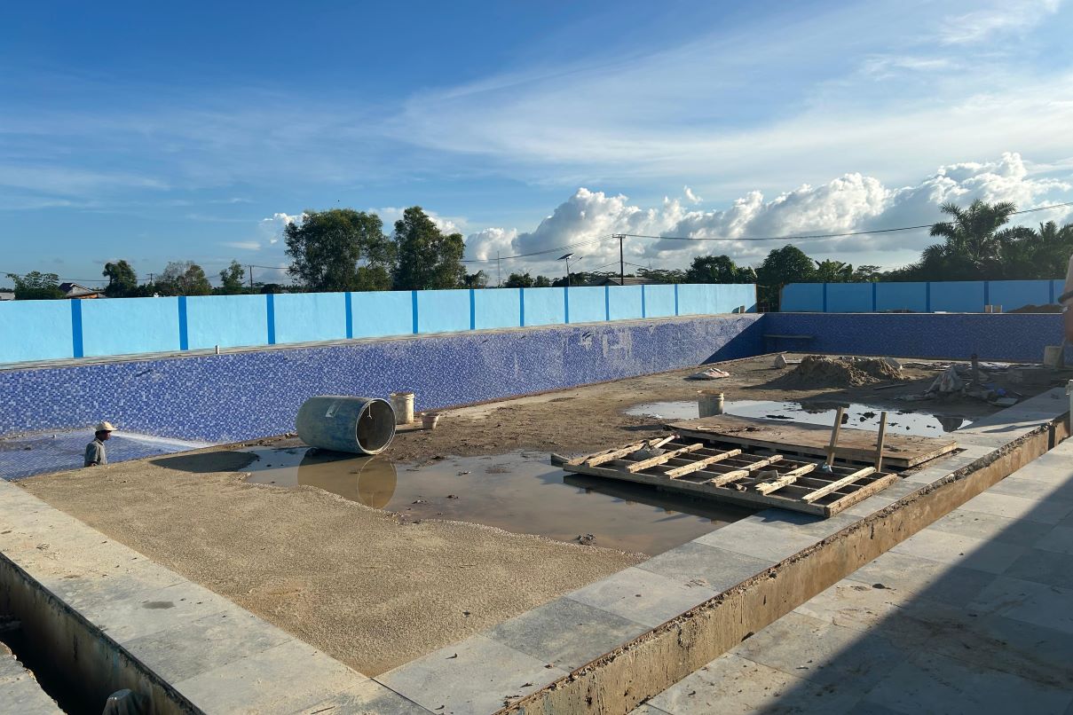 Kolam Renang Rp9 Miliar di SMK Sangatta Utara Molor, Disdikbud Kaji Sanksi jika Telat Lagi