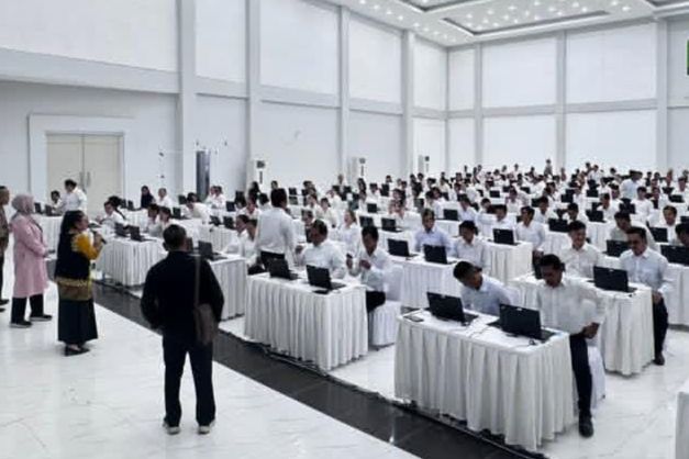 Seleksi PPPK Tahap II Mahulu Dimulai, Ratusan Peserta Ikuti Ujian di Samarinda