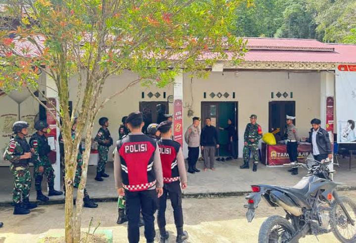 Polres Mahulu Tambah Personel untuk Pengamanan Pemungutan Suara Ulang