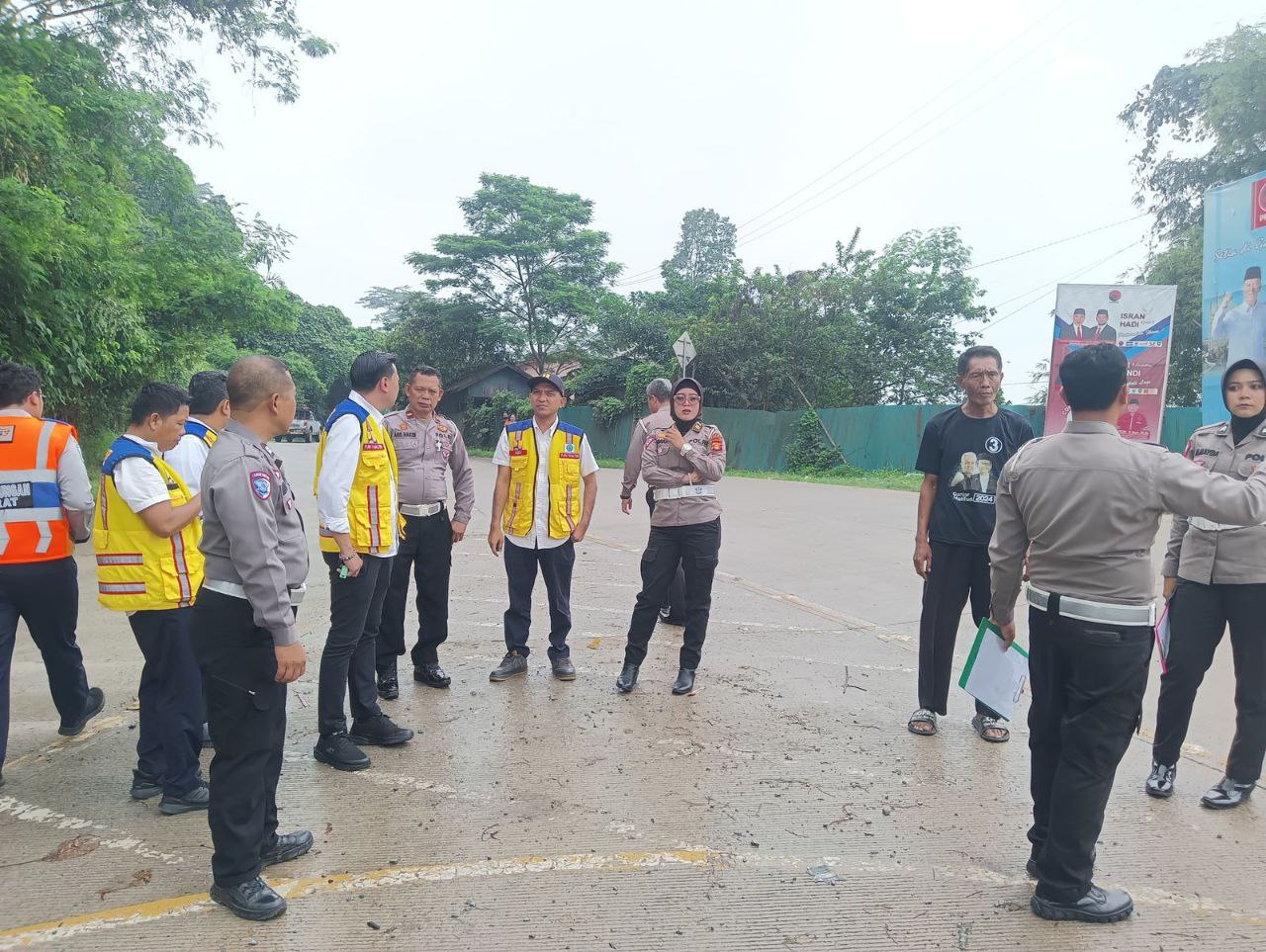 Gunung Loa Duri Sering Terjadi Kecelakaan, Begini Upaya Antisipasi Polsek Loa Janan  