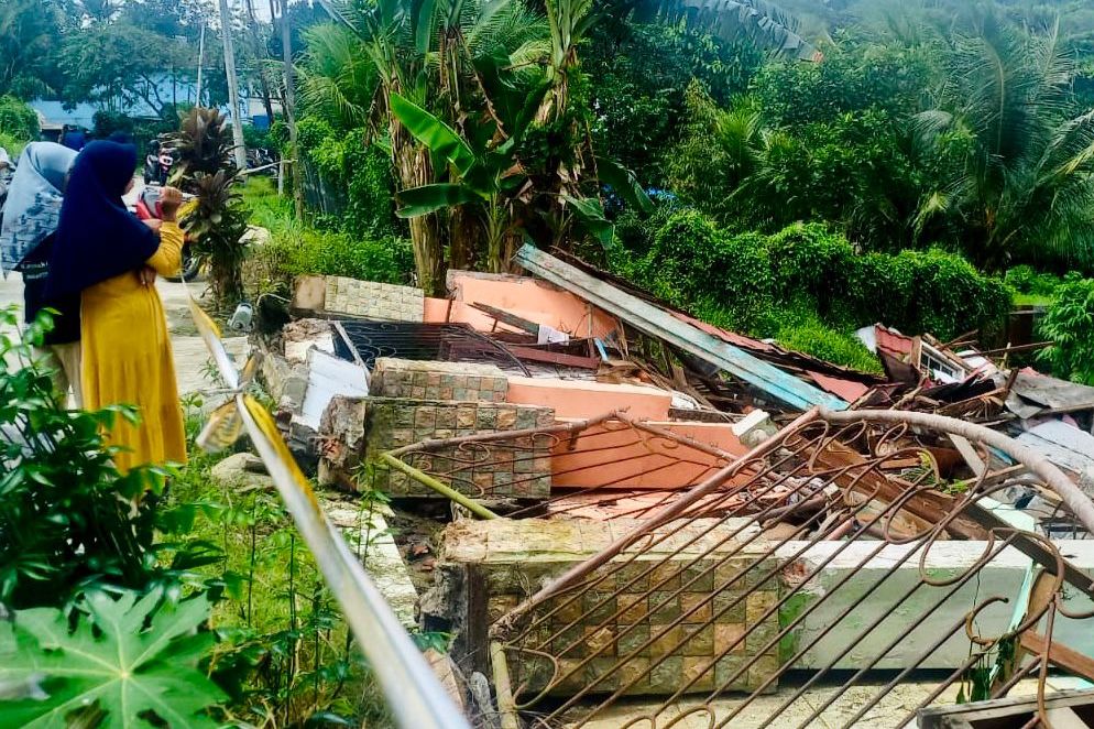 Longsor di Muara Rapak Kota Balikpapan Tewaskan 2 Warga, BPBD Ingatkan Bahaya Retakan Tanah