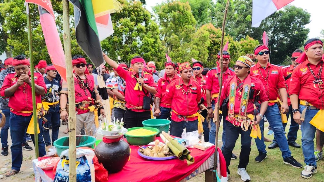 Gerbang Dayak Gelar Aksi Damai, Layangkan 6 Tuntutan untuk PT Lonsum