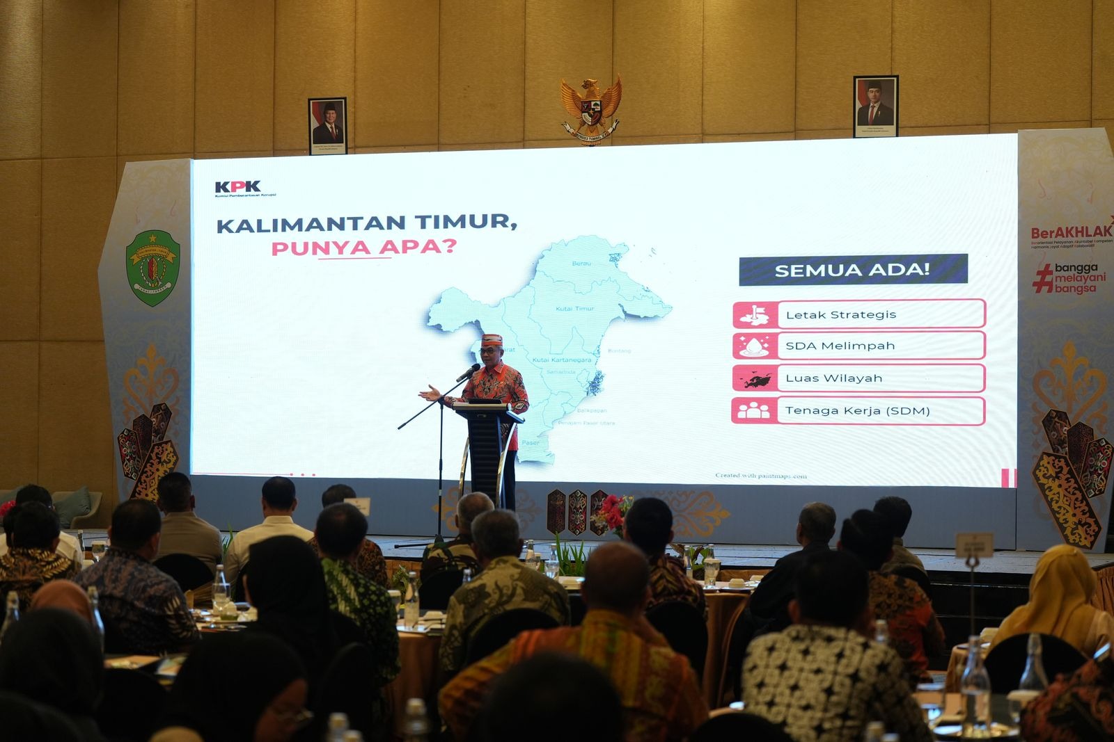 KPK: Skor Survei Penilaian Integritas Kaltim Masuk Zona Waspada