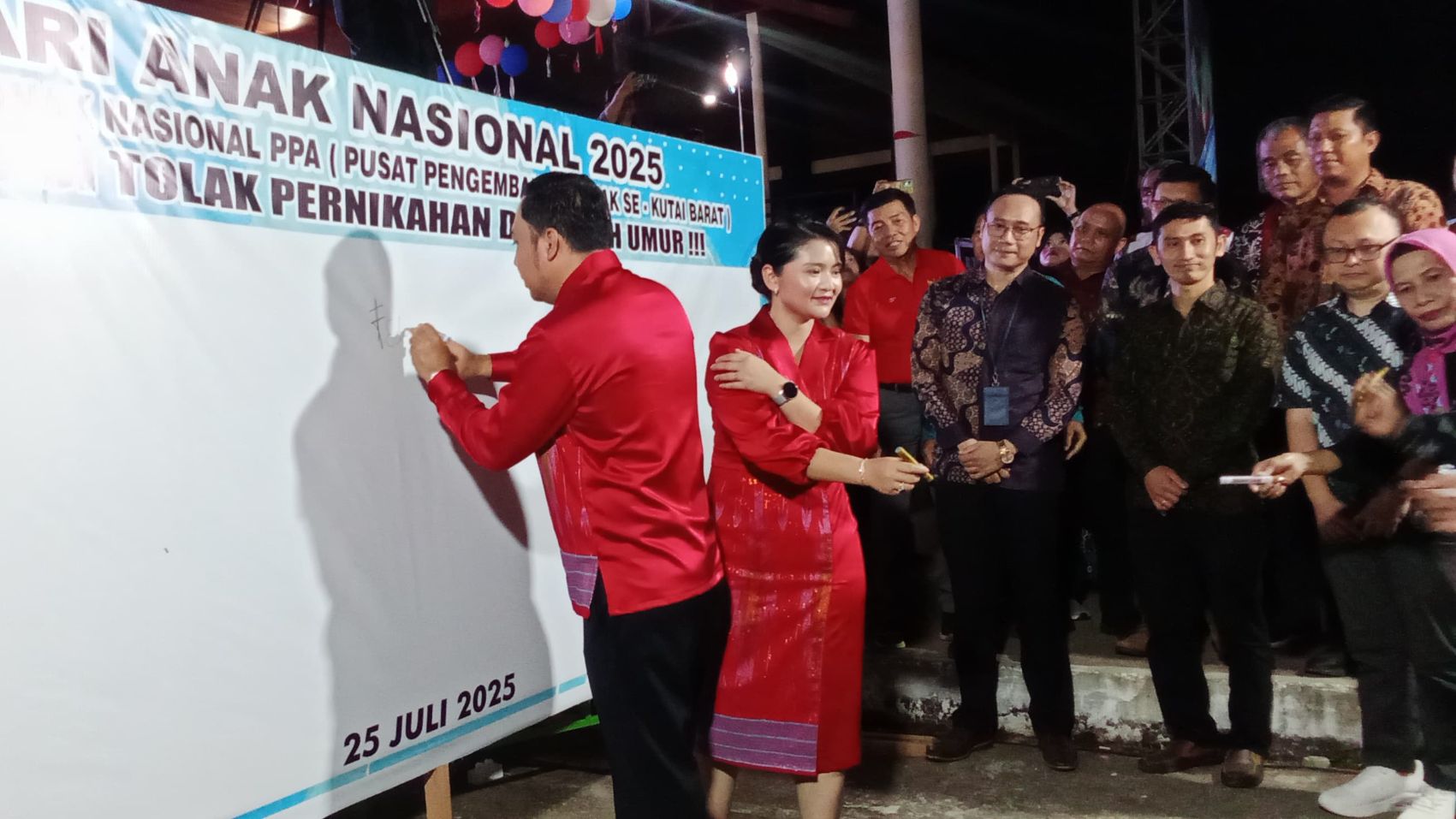 Hari Anak Nasional di Kutai Barat: Bebaskan Anak Bermimpi, Tolak Pernikahan Dini