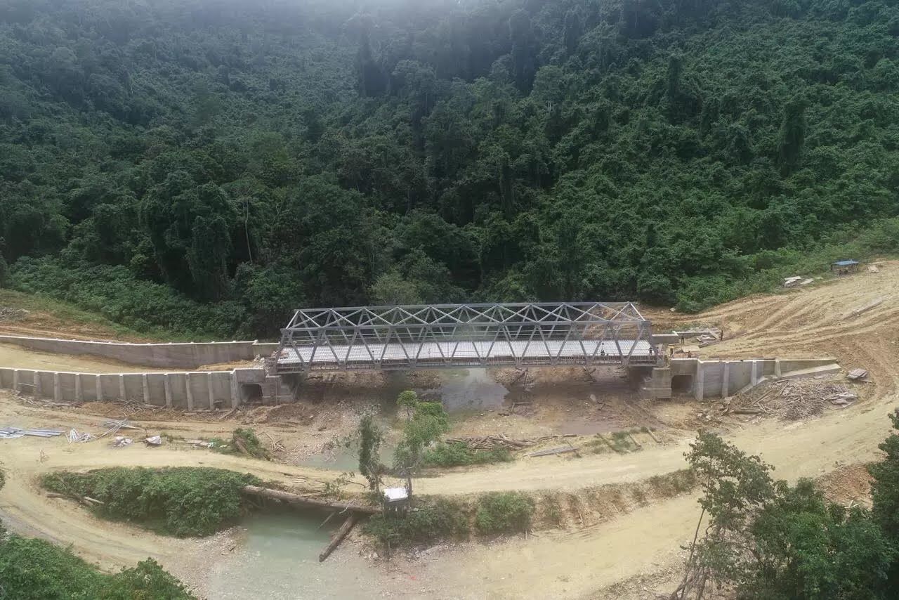 Jembatan Sei Bataan Siap Berfungsi Akhir Tahun, Akses Darat Berau–Kutim Makin Mudah
