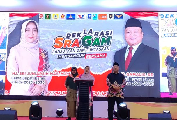 Pasangan Petahana SraGam Kembali Maju Pilkada Berau 2024