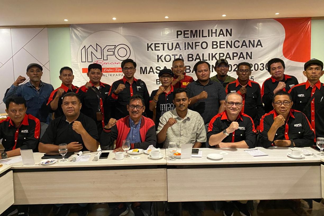 Vijai Zulfikar Terpilih sebagai Ketua Info Bencana Balikpapan Periode 2025-2030