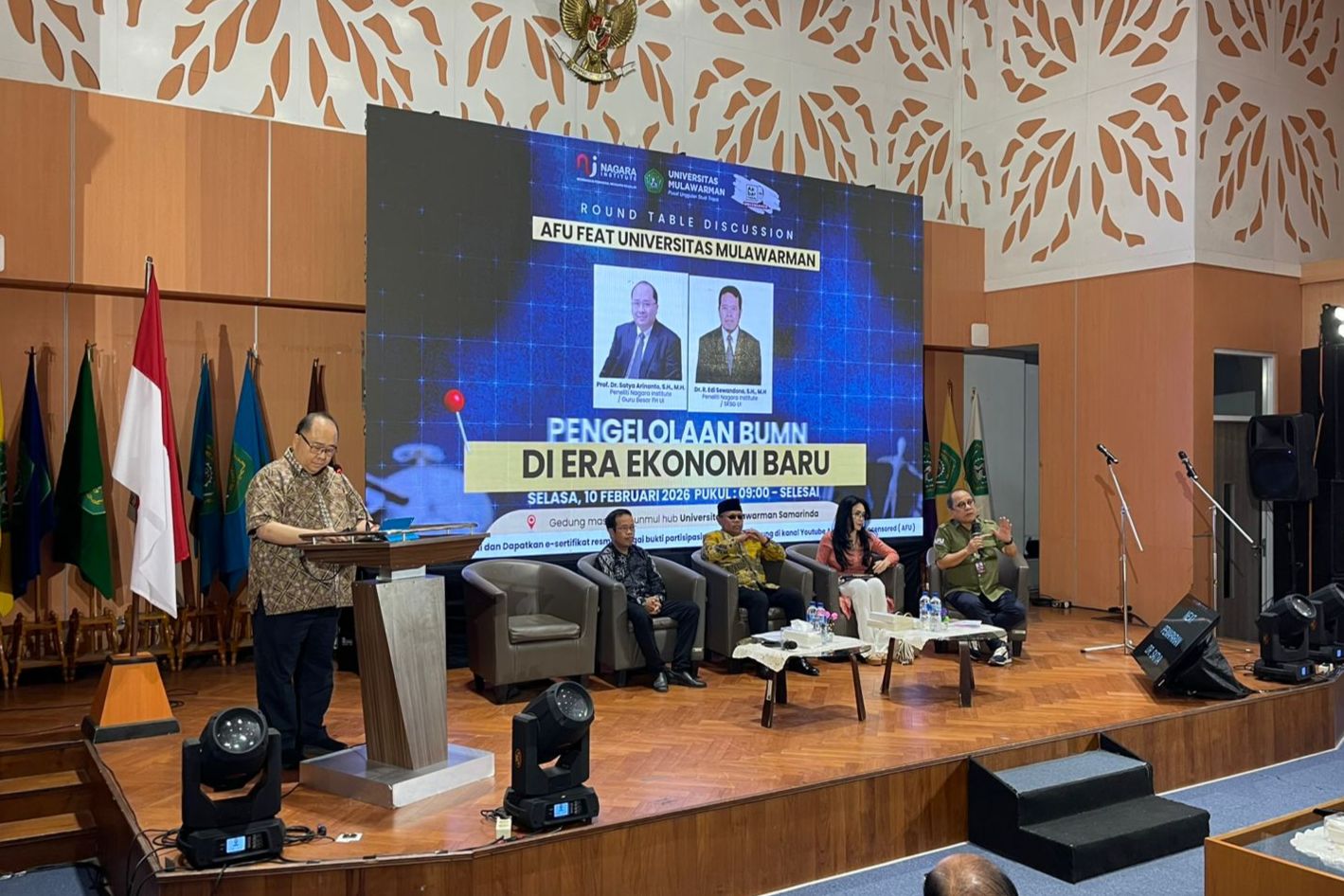 Unmul Jadi Kampus Pertama Luar Jawa Gandeng Nagara Institute Perkuat Integritas Bangsa