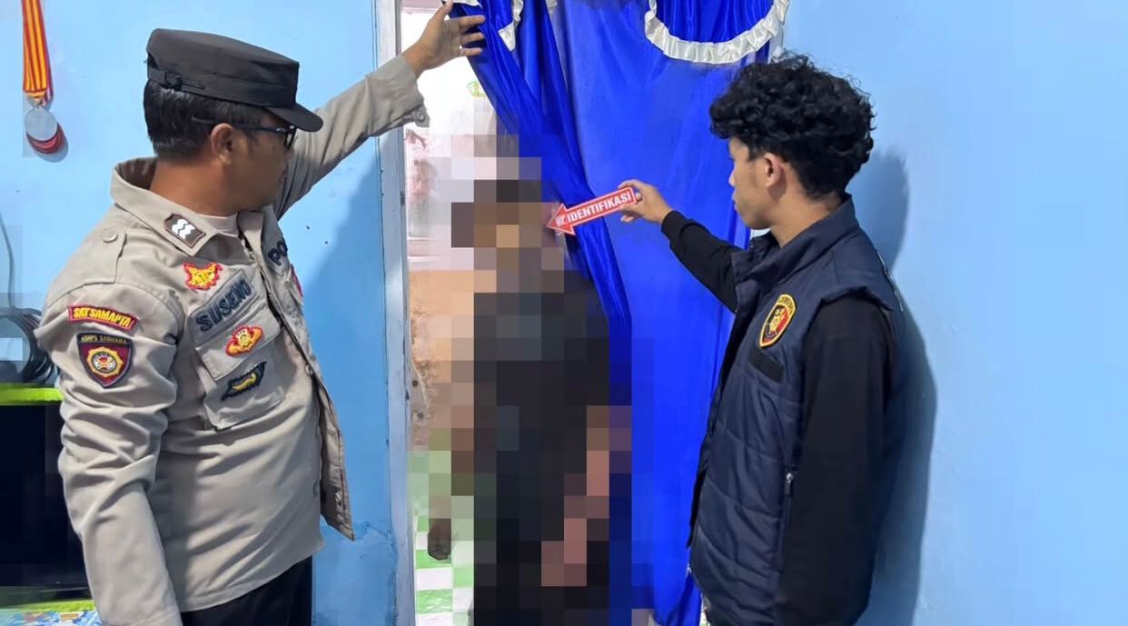 Pria di Talisayan Ditemukan Tewas Tergantung di Rumah, Polisi Masih Selidiki Penyebabnya