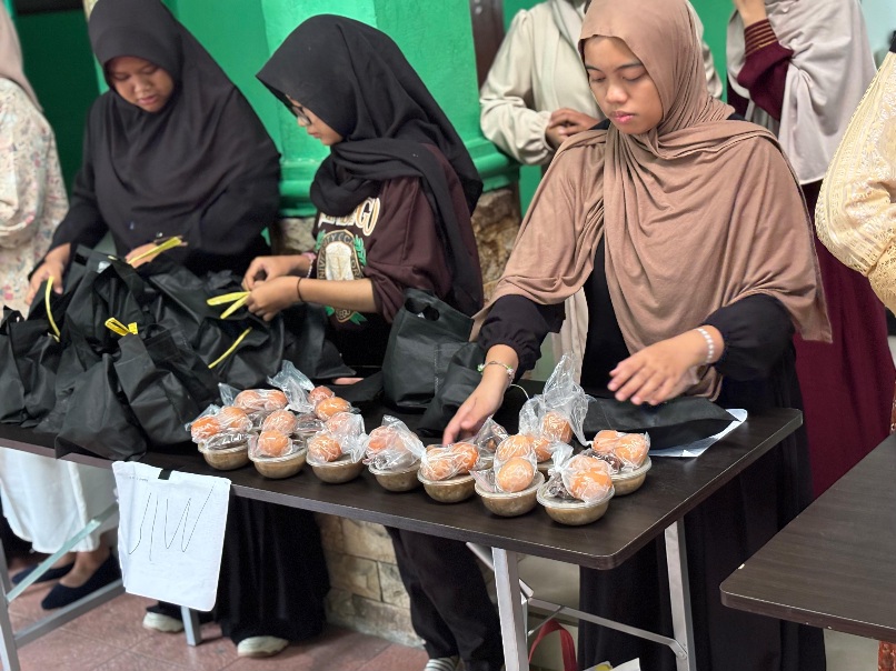 Selama Puasa, MBG di SMKN 3 Balikpapan Dikemas untuk Menu Berbuka